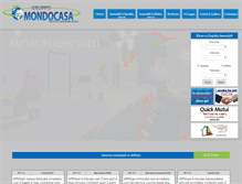 Tablet Screenshot of gruppomondocasa.com